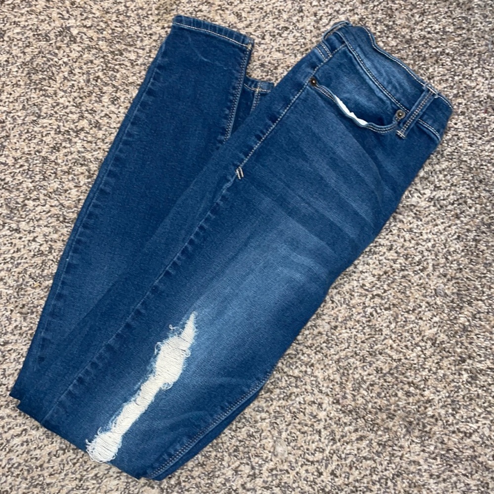 MUDD flx strtetch High rise jeggings. Sz 8